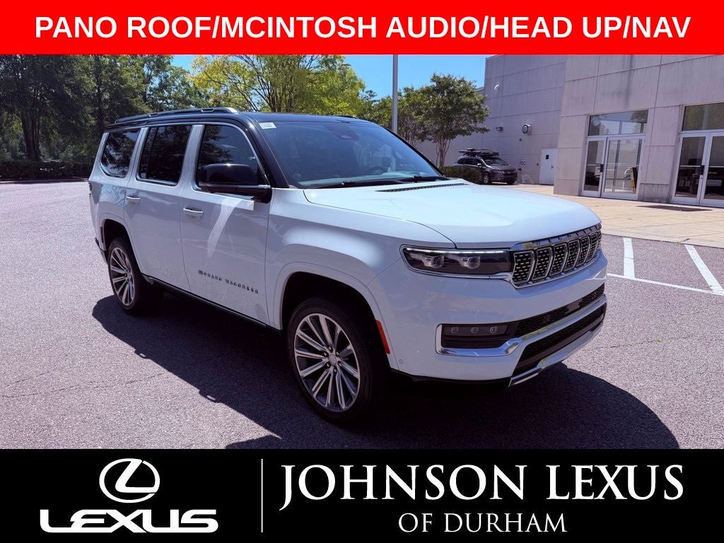 2023 Jeep Grand Wagoneer Series II PANO ROOF/MCINTOSH AUDIO/HEAD UP/360 CAM