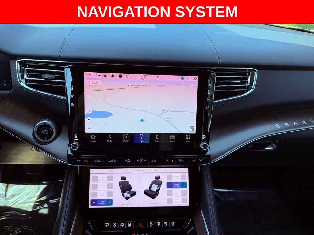 2023 Jeep Grand Wagoneer Series II PANO ROOF/MCINTOSH AUDIO/HEAD UP/360 CAM