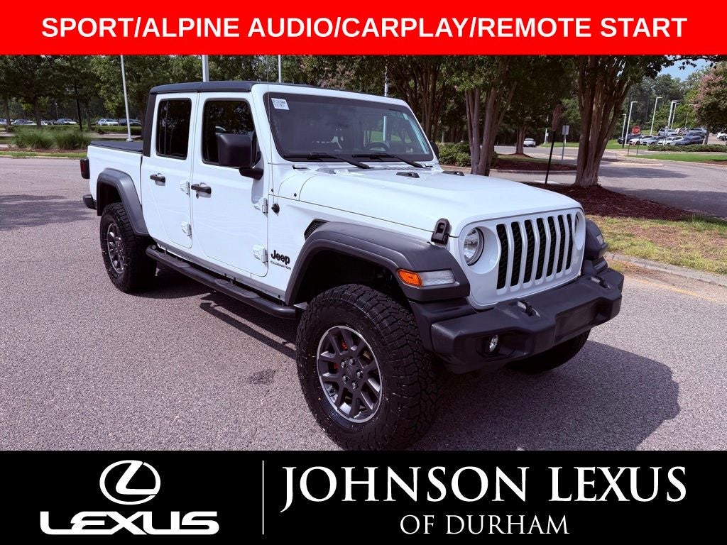 2020 Jeep Gladiator Sport ALPINE AUDIO/CARPLAY/CLEAN CARFAX/REMOTE START
