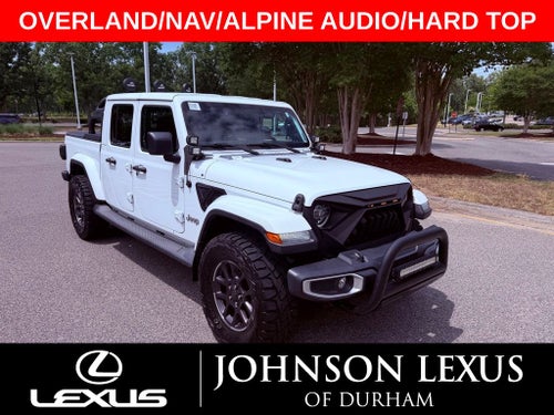 2021 Jeep Gladiator Overland ALPINE AUDIO/NAV/CARPLAY/HARD TOP