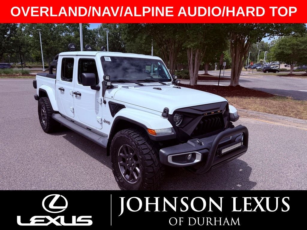 2021 Jeep Gladiator Overland ALPINE AUDIO/NAV/CARPLAY/HARD TOP