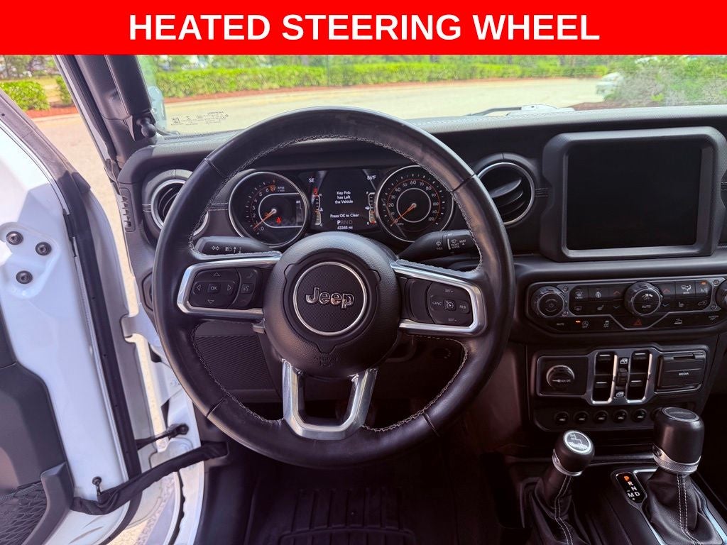 2021 Jeep Gladiator Overland ALPINE AUDIO/NAV/CARPLAY/HARD TOP