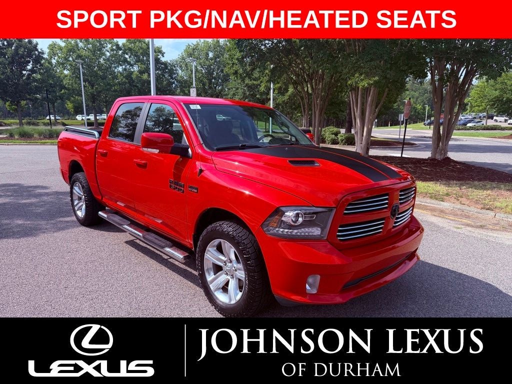 2016 RAM 1500 Sport NAV/REMOTE START/ALARM/XM/ALL RECORDS