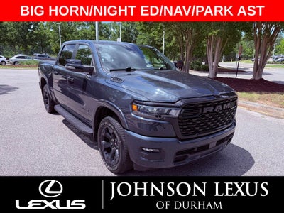 2025 RAM 1500 Big Horn NAV/BLIND SPOT/PARK AST/NIGHT EDITION