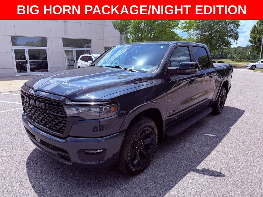 2025 RAM 1500 Big Horn NAV/BLIND SPOT/PARK AST/NIGHT EDITION