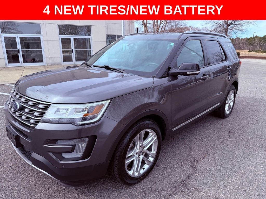 2017 Ford Explorer XLT TECH PKG/BLIND SPOT/NEW TIRES/1-OWNER/RECORDS
