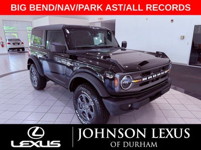 2024 Ford Bronco Big Bend NAV/CARPLAY/PARK AST/4 NEW TIRES/ALL RECORDS