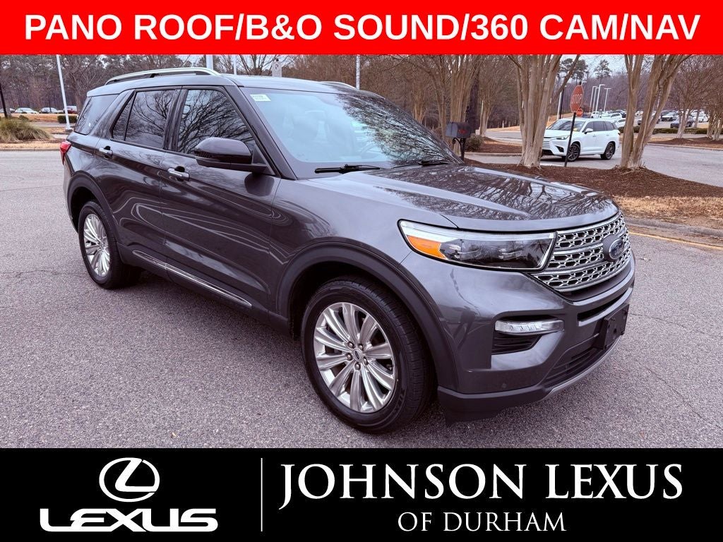 2020 Ford Explorer Limited PANO ROOF/B&O SOUND/360 CAM/NAV/CLEAN CARFAX