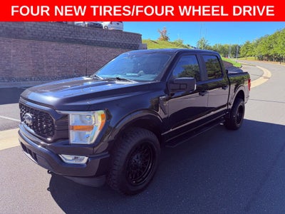 2021 Ford F-150 XL STX PACKAGE/NAV/BLIND SPOT/PARK AST/4X4/NEW TIRES