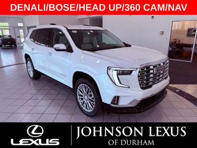 2024 GMC Acadia Denali BOSE/HEAD UP/360 CAM/SMART CRUISE/ALL RECORDS