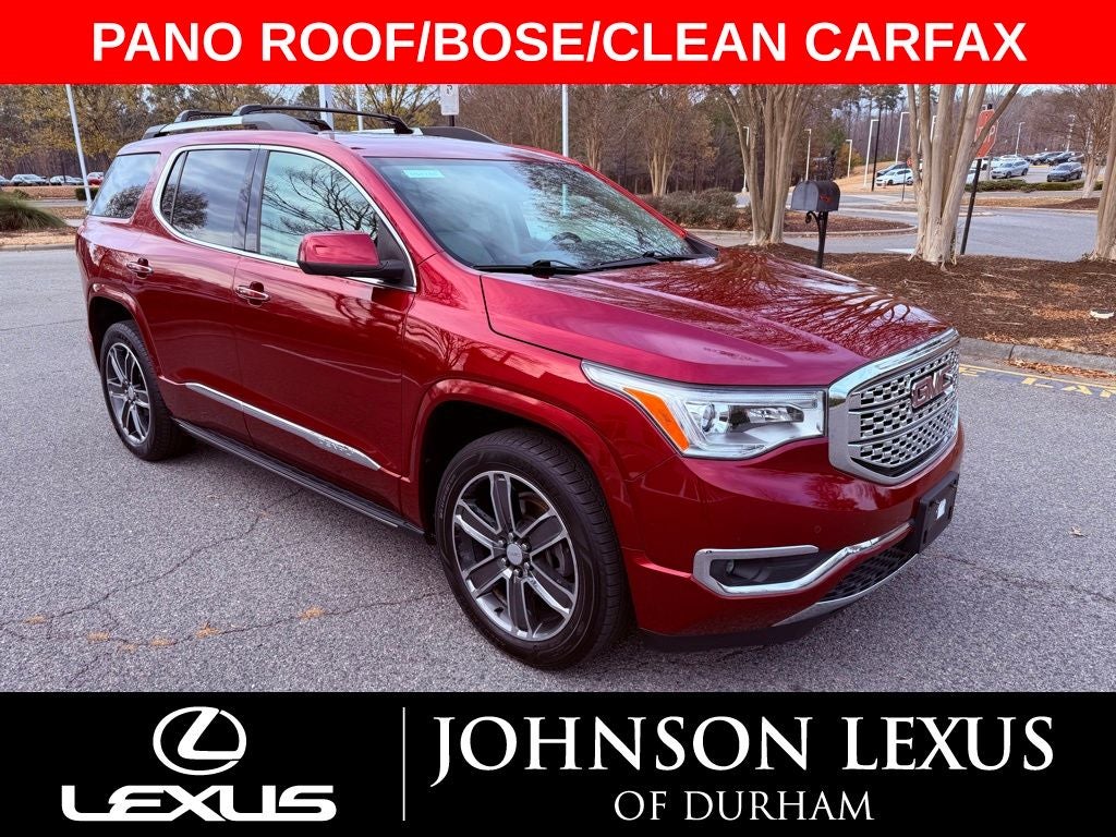 2019 GMC Acadia Denali PANO ROOF/BOSE AUDIO/NAV/CLEAN CARFAX/REMOTE START