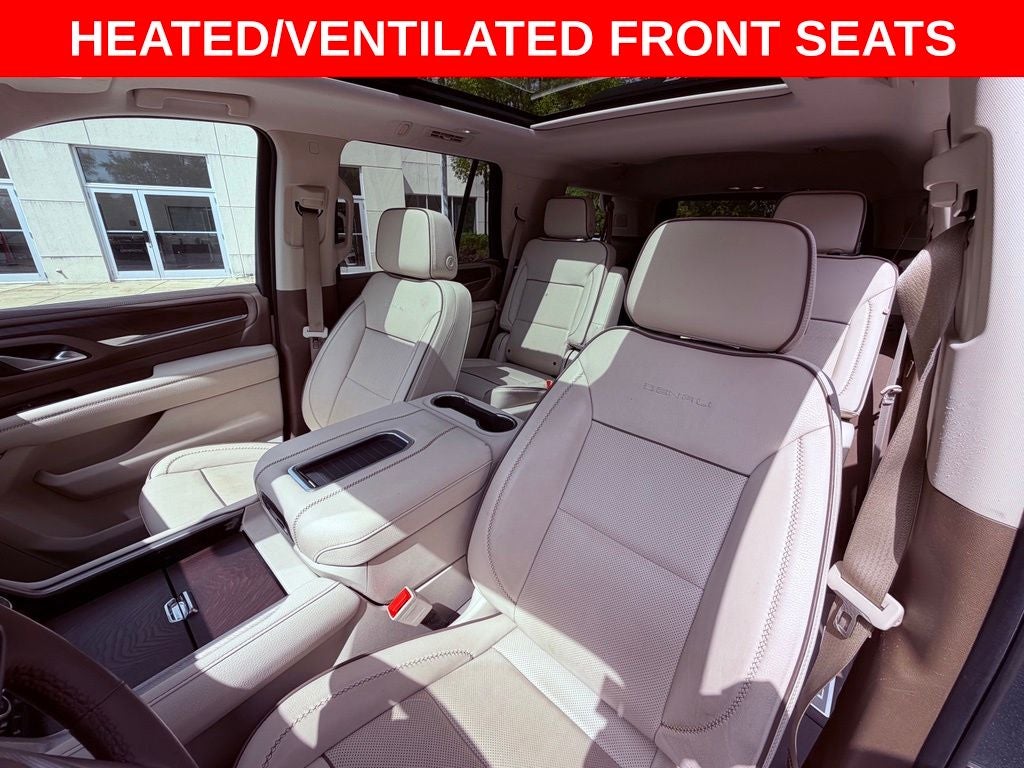 2022 GMC Yukon Denali PANO ROOF/HEAD UP/360 CAM/BOSE/NAV/CARPLAY