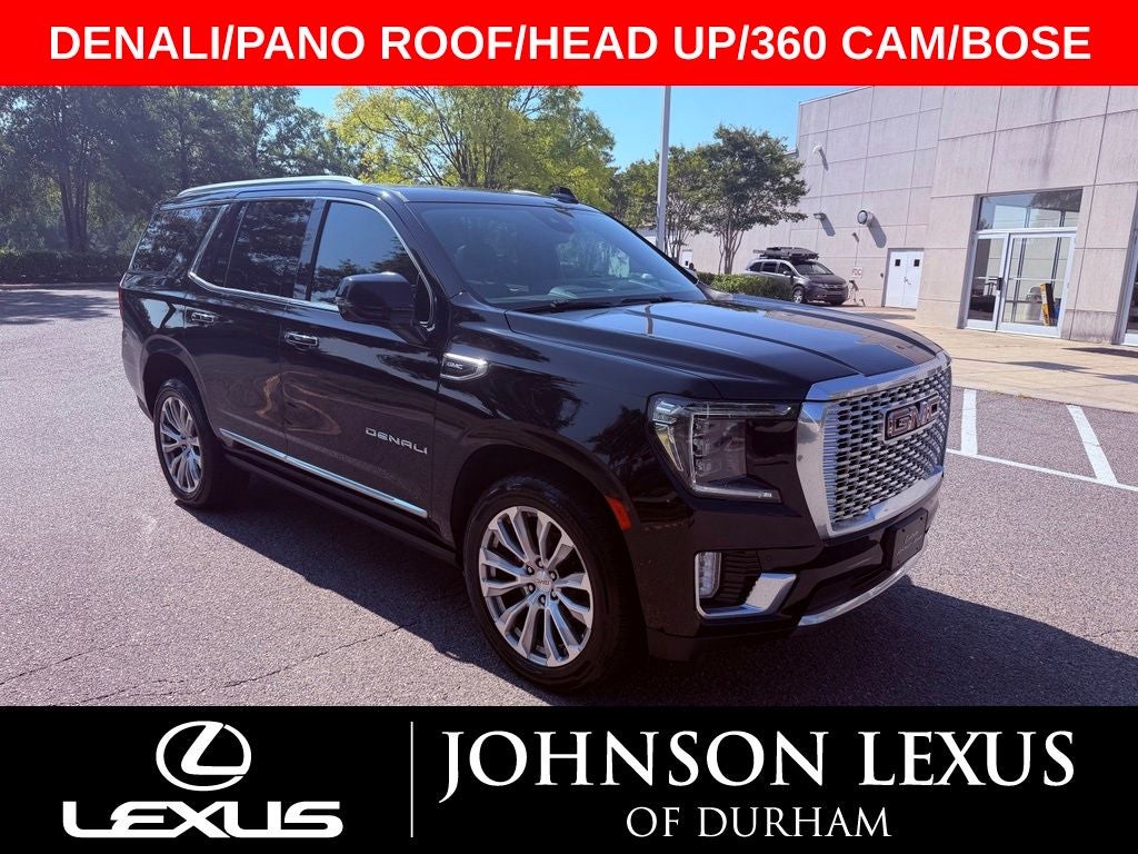 2023 GMC Yukon Denali PANO ROOF/HEAD UP/360 CAM/BOSE/PARK ASSIST