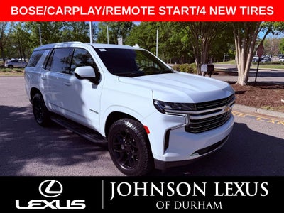 2021 Chevrolet Tahoe LT LEATHER/BOSE/CARPLAY/CAPTAIN'S/4 NEW TIRES