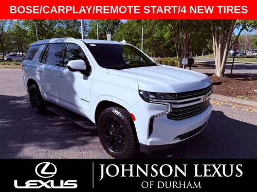 2021 Chevrolet Tahoe LT LEATHER/BOSE/CARPLAY/CAPTAIN'S/4 NEW TIRES