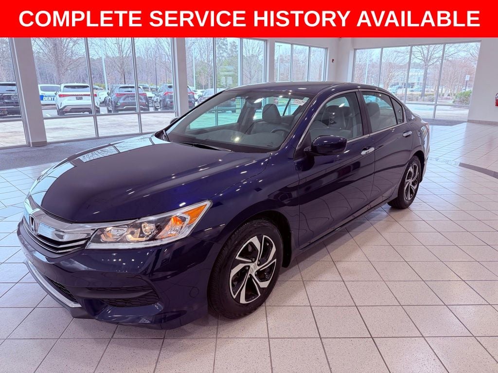 2016 Honda Accord LX PERFECTLY SERVICED AT HONDA/ALL RECORDS/30K MILES