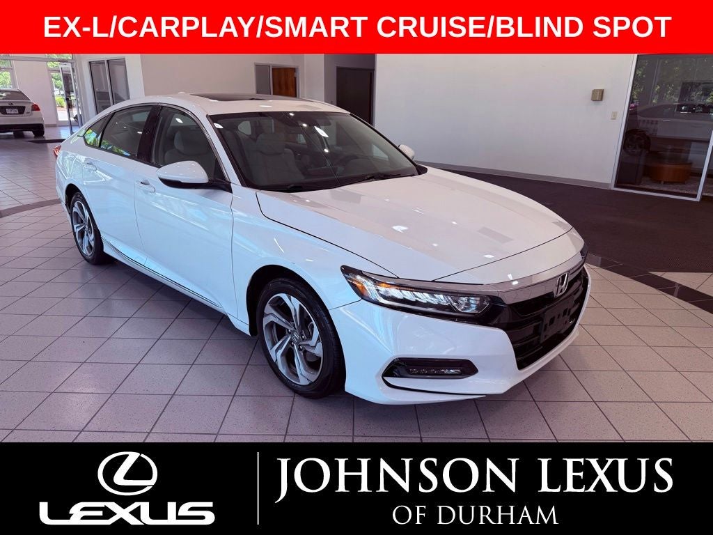 2018 Honda Accord EX-L BLIND SPOT/SMART CRUISE/LANE KEEP/1 OWNER
