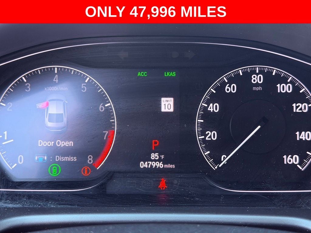 2018 Honda Accord Touring 2.0T HEAD UP/NAV/CARPLAY/SMART CRUISE/PARK AST