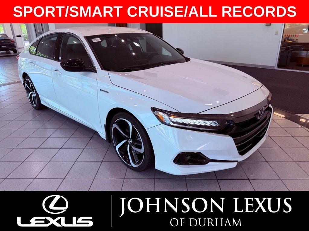 2022 Honda Accord Hybrid Sport SMART CRUISE/CARPLAY/COLLISION MITIGATION