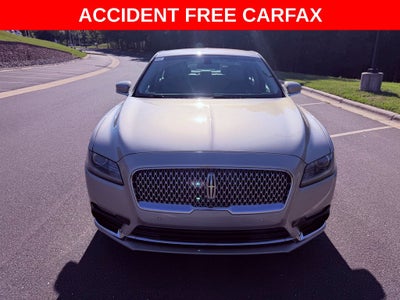 2017 Lincoln Continental Select NAV/BLIND SPOT/CLEAN CARFAX/33,627 MILES
