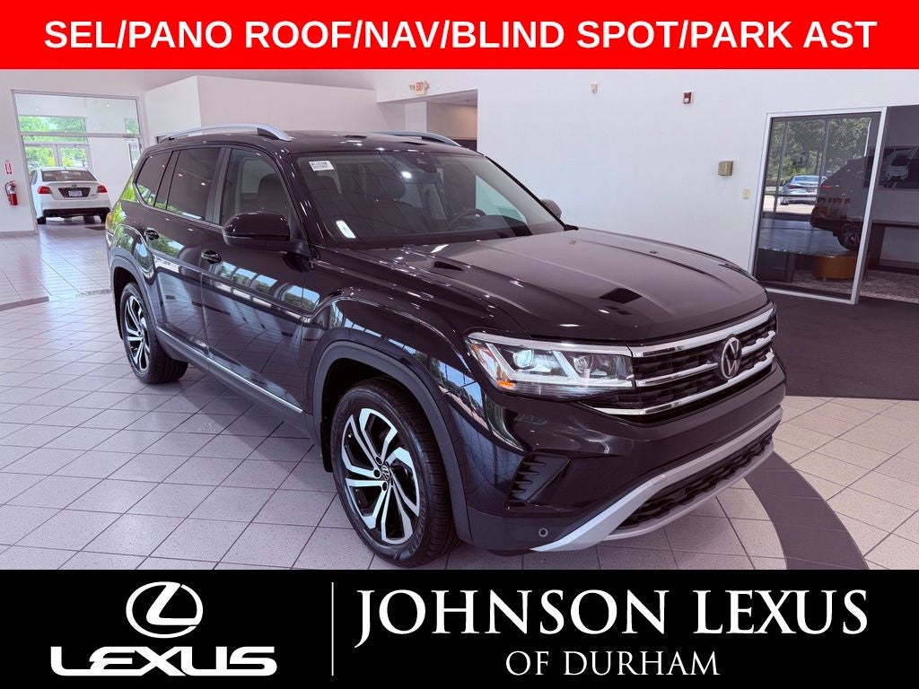2022 Volkswagen Atlas SEL PANO ROOF/NAV/BLIND SPOT/PARK AST/SMART CRUISE