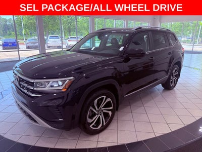 2022 Volkswagen Atlas SEL PANO ROOF/NAV/BLIND SPOT/PARK AST/SMART CRUISE