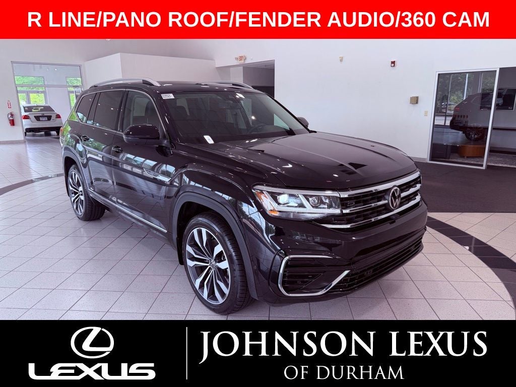 2022 Volkswagen Atlas 3.6L V6 SEL Premium R-Line PANO ROOF/NAV/PARK AST/360 CAM