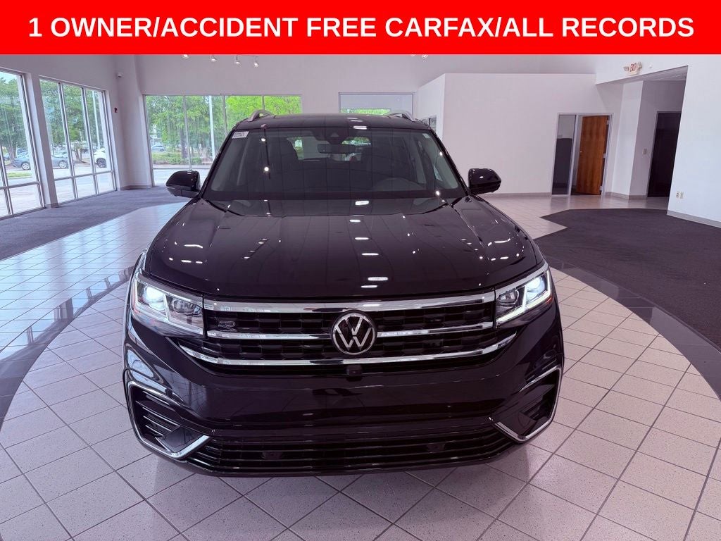 2022 Volkswagen Atlas 3.6L V6 SEL Premium R-Line PANO ROOF/NAV/PARK AST/360 CAM