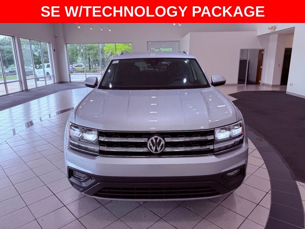 2019 Volkswagen Atlas 2.0T SE w/Technology /CARPLAY/SMART CRUISE/NEW TIRES