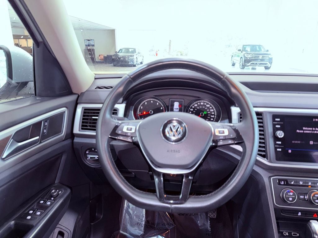 2019 Volkswagen Atlas 2.0T SE w/Technology /CARPLAY/SMART CRUISE/NEW TIRES