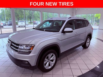2019 Volkswagen Atlas 2.0T SE w/Technology /CARPLAY/SMART CRUISE/NEW TIRES
