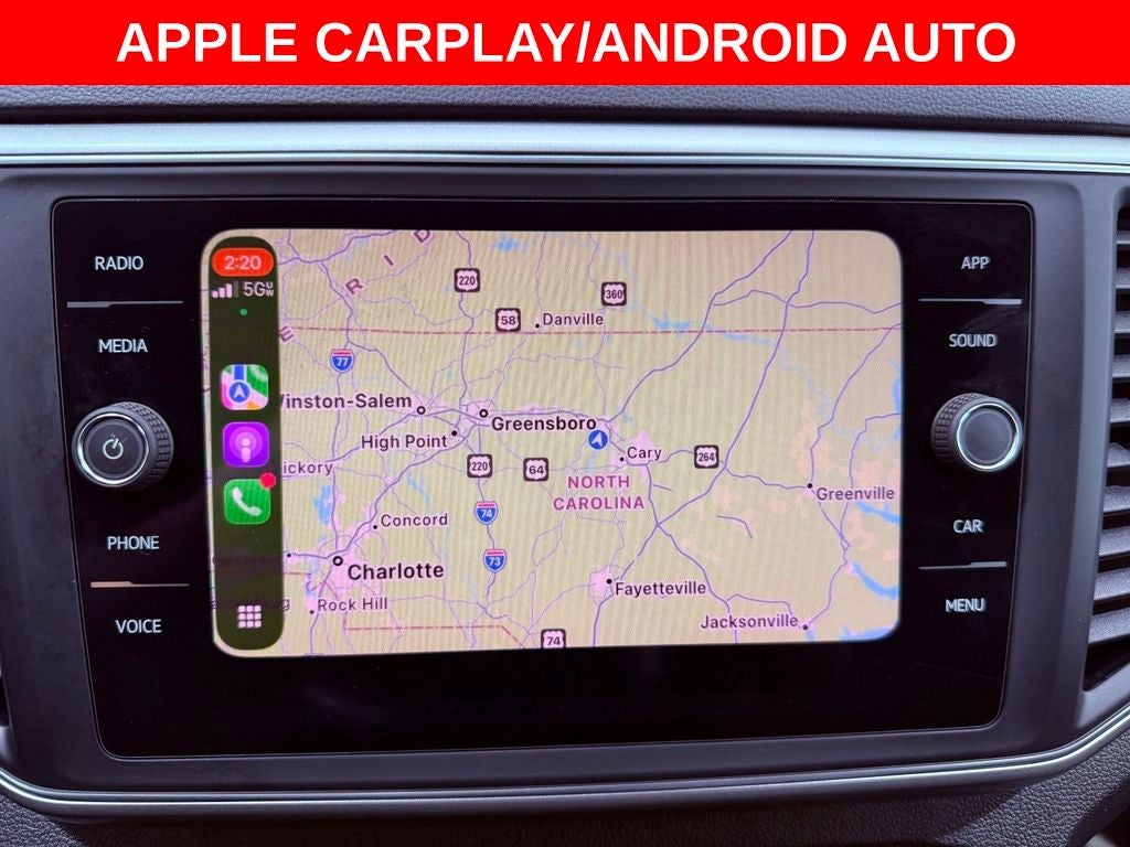 2019 Volkswagen Atlas 2.0T SE w/Technology /CARPLAY/SMART CRUISE/NEW TIRES
