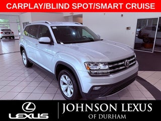 2019 Volkswagen Atlas 2.0T SE w/Technology /CARPLAY/SMART CRUISE/NEW TIRES