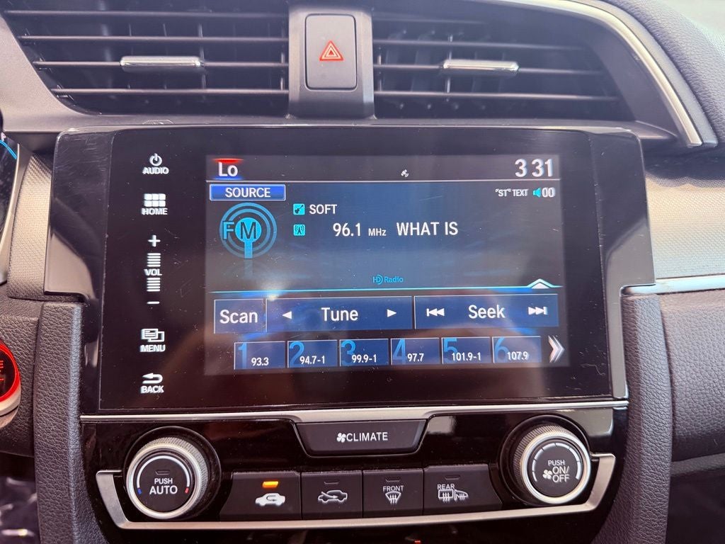 2018 Honda Civic EX SUNROOF/LANE WATCH/CARPLAY/XM/1-OWNER
