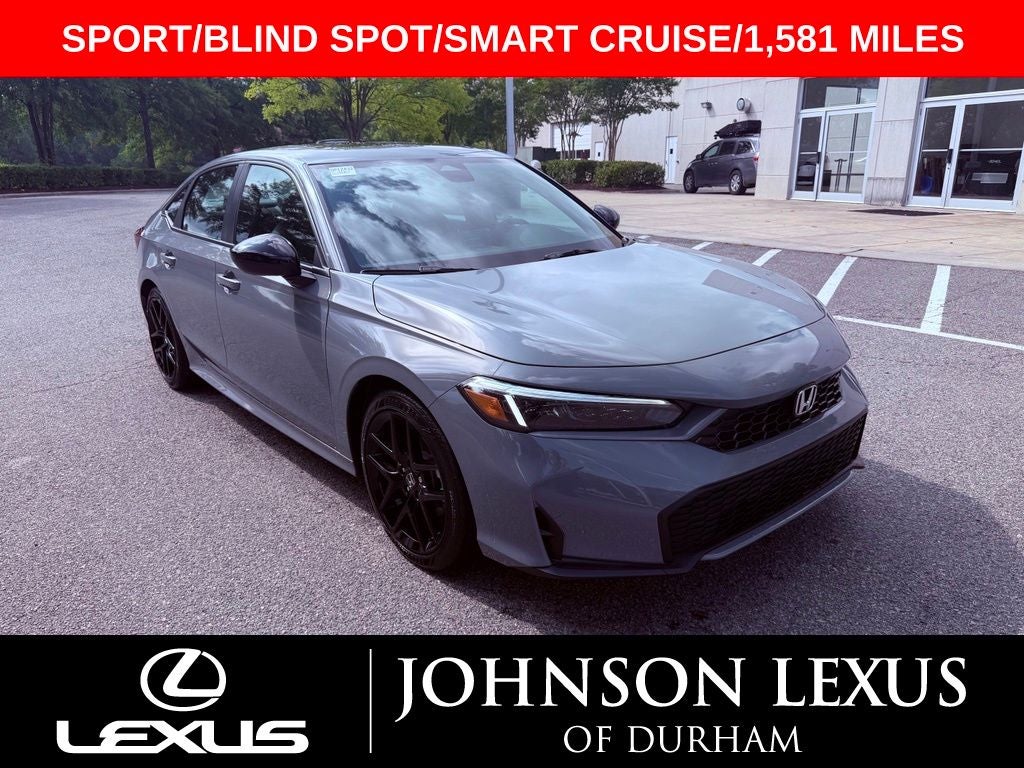 2026 Honda Civic Hybrid Sport CARPLAY/BLIND SPOT/SMART CRUISE/1,581 MILES