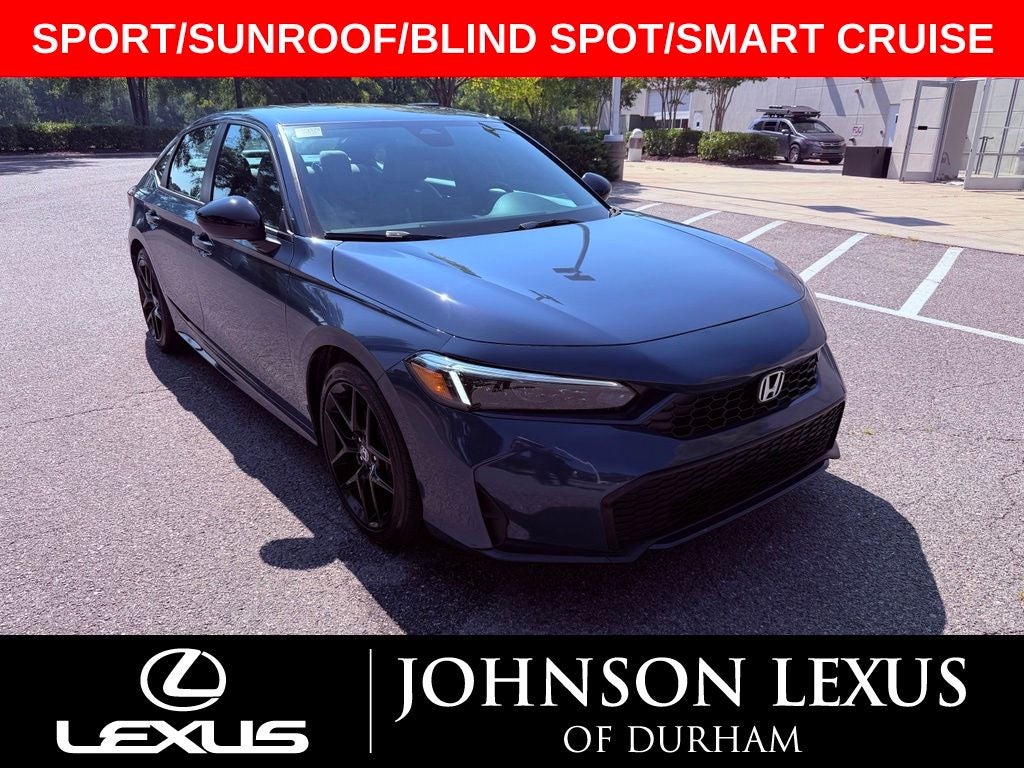 2026 Honda Civic Hybrid Sport SUNROOF/BLIND SPOT/SMART CRUISE/CARPLAY