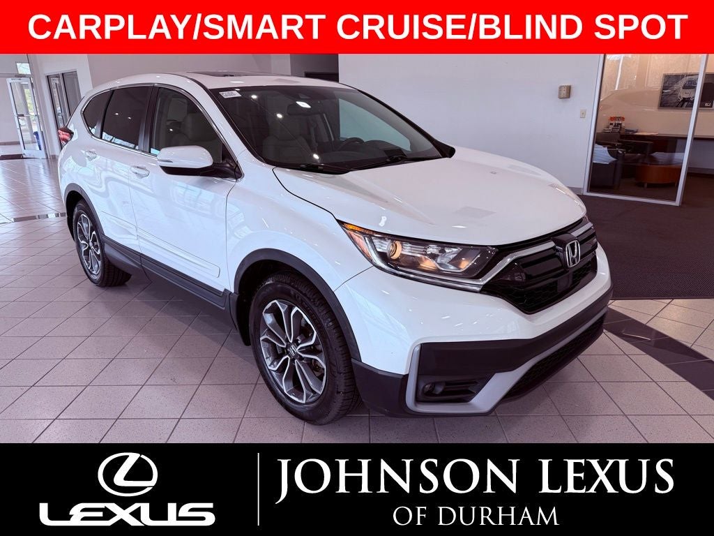 2021 Honda CR-V EX-L SMART CRUISE/CARPLAY/BLIND SPOT/CLEAN CARFAX