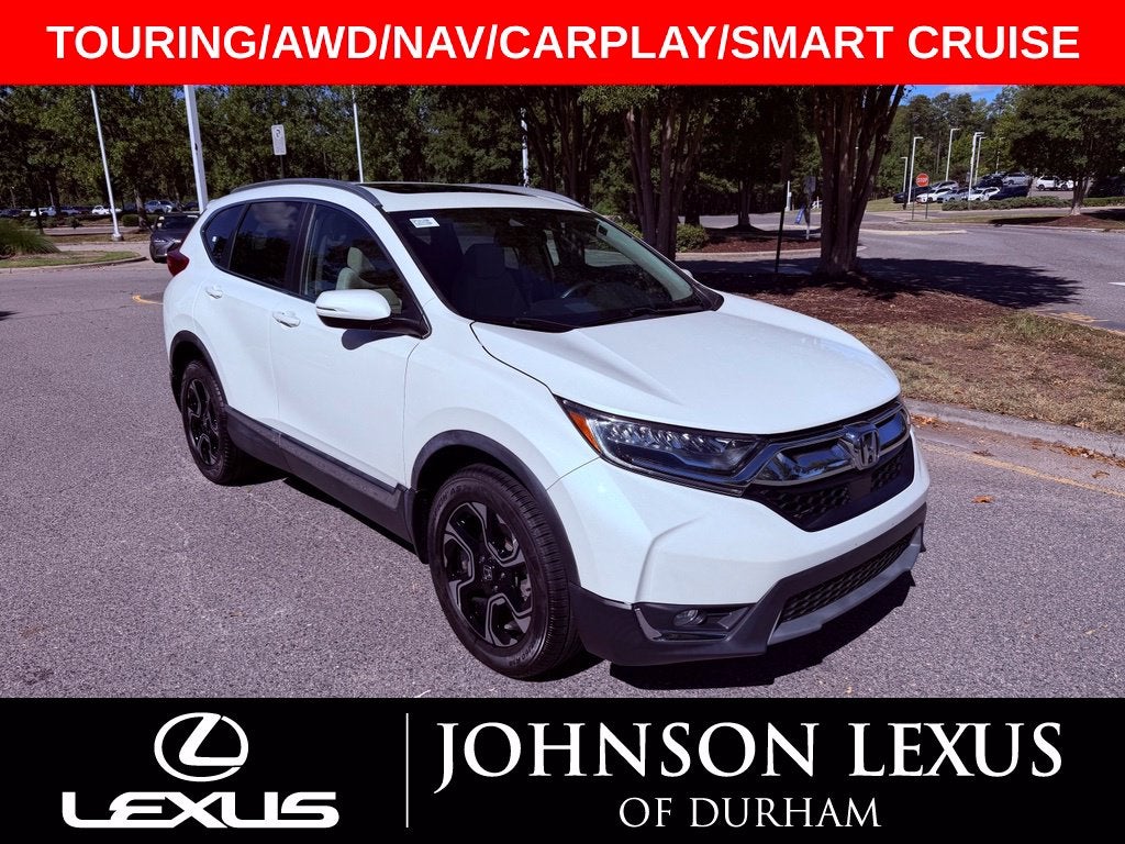 2017 Honda CR-V Touring NAV/CARPLAY/BLIND SPOT/PARK AST/SMART CRUISE