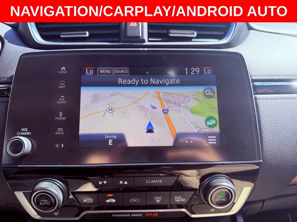 2017 Honda CR-V Touring NAV/CARPLAY/BLIND SPOT/PARK AST/SMART CRUISE