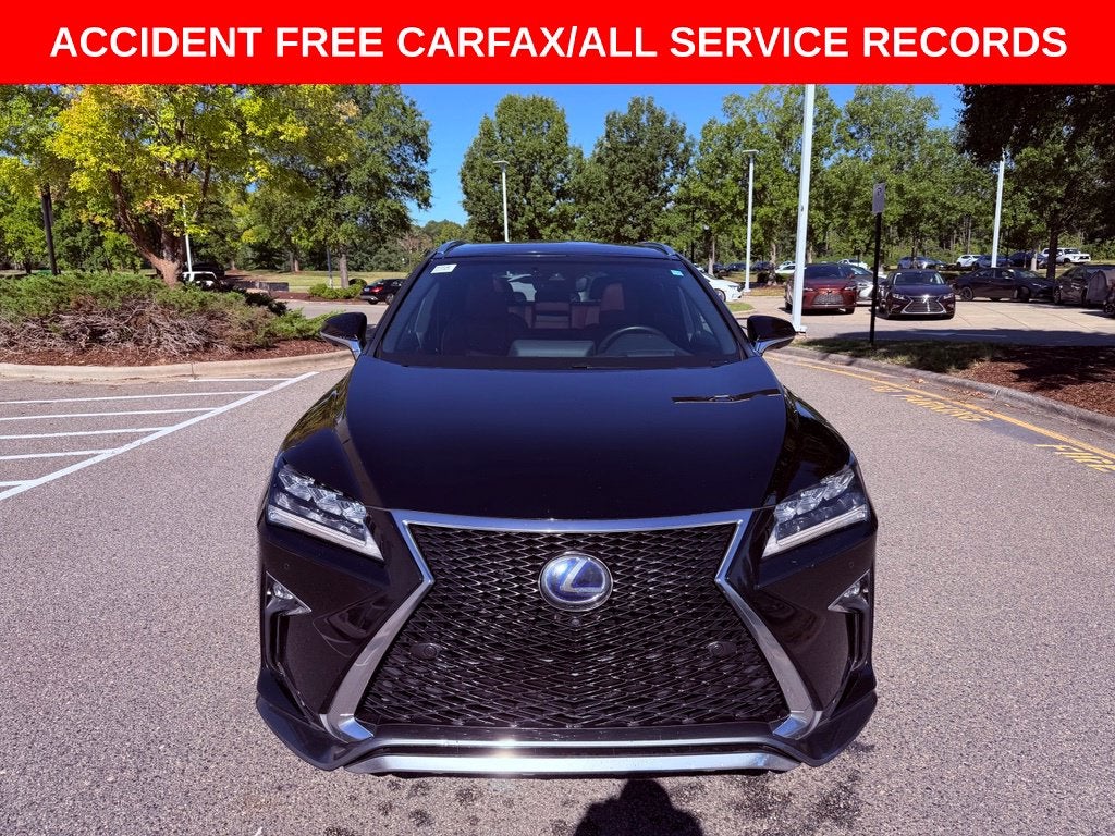 2018 Lexus RX 450h F Sport PANO ROOF/MARK LEV/HEAD UP/360 CAM/ALL RECORDS