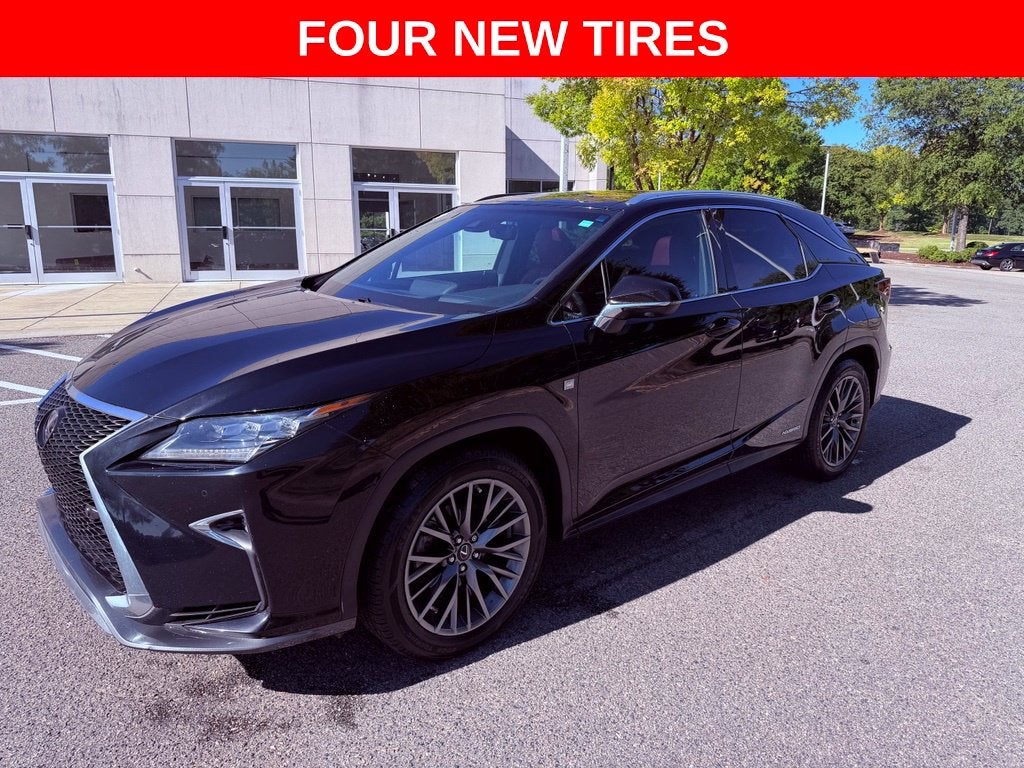 2018 Lexus RX 450h F Sport PANO ROOF/MARK LEV/HEAD UP/360 CAM/ALL RECORDS