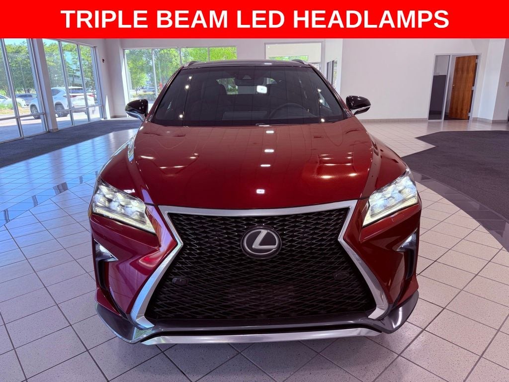 2018 Lexus RX 350 F Sport PANO ROOF/MARK LEV/HEAD UP/NAV/3LED/SMART CRUISE