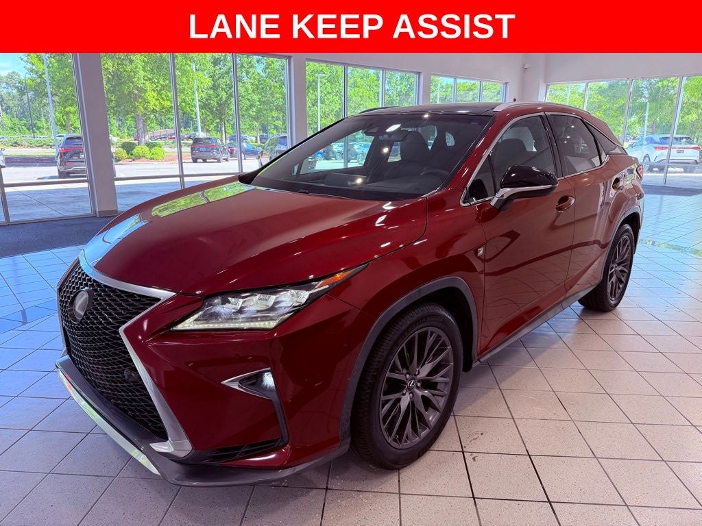 2018 Lexus RX 350 F Sport PANO ROOF/MARK LEV/HEAD UP/NAV/3LED/SMART CRUISE