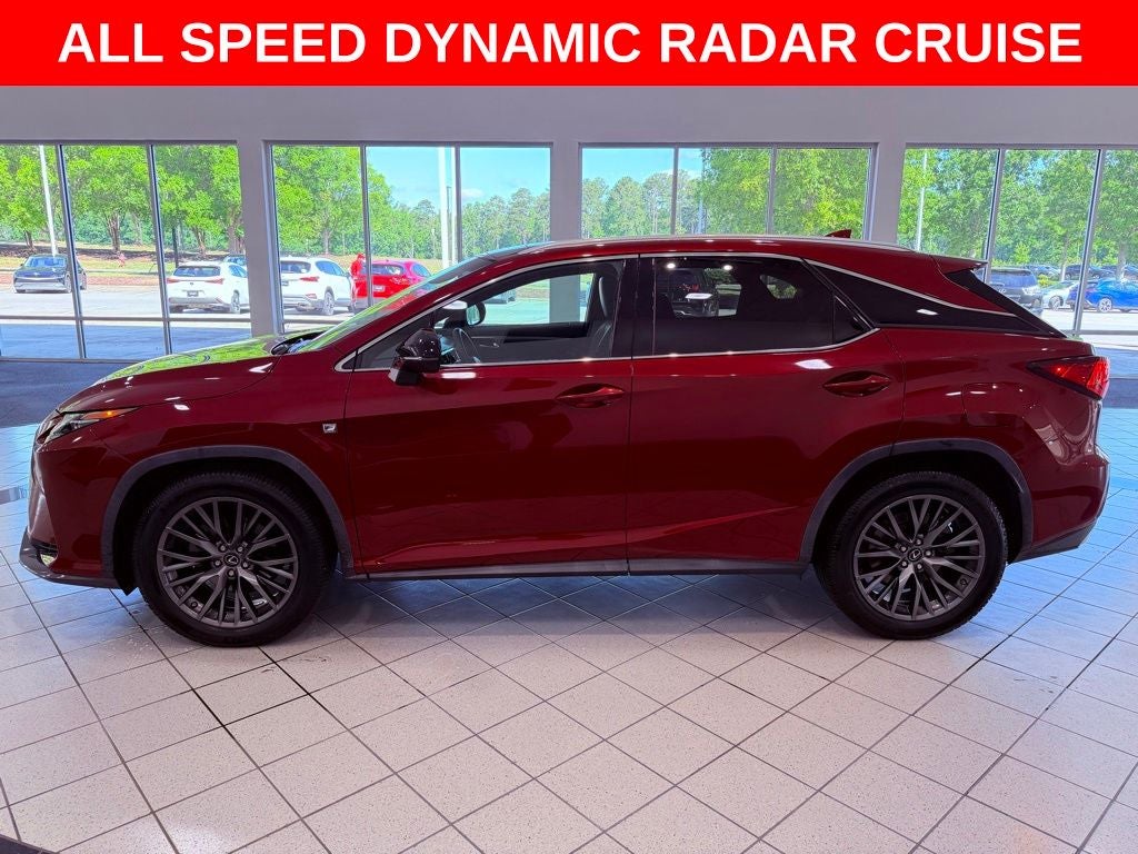 2018 Lexus RX 350 F Sport PANO ROOF/MARK LEV/HEAD UP/NAV/3LED/SMART CRUISE