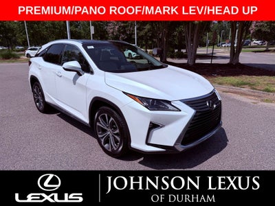 2017 Lexus RX 350 PANO ROOF/MARK LEV/HEAD UP/360 CAM/SMART CRUISE