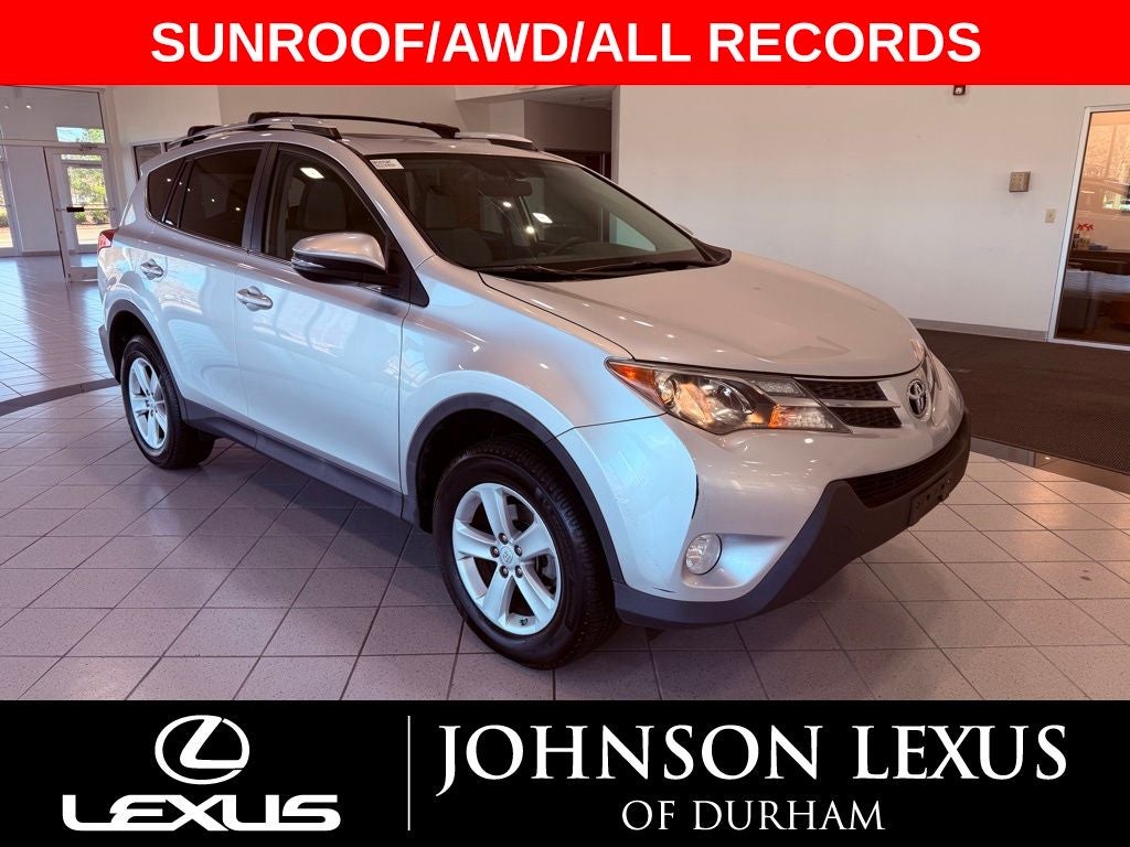 2014 Toyota RAV4 XLE SUNROOF/1 OWNER/CLEAN CARFAX/ALL RECORDS
