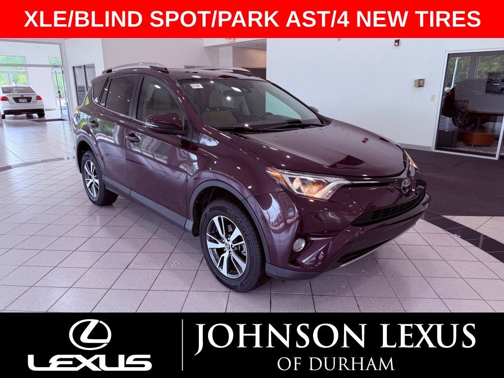 2018 Toyota RAV4 XLE SMART CRUISE/BLIND SPOT/PARK AST/4 NEW TIRES