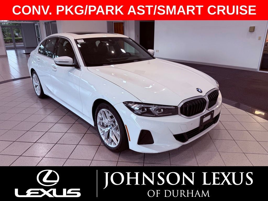 2025 BMW 3 Series 330i CONVENIENCE PKG/PARK AST/NAV/CARPLAY/4 NEW TIRES