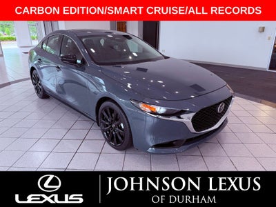 2025 Mazda Mazda3 2.5 S Carbon Edition SMART CRUISE/BLIND SPOT/ALL RECORDS