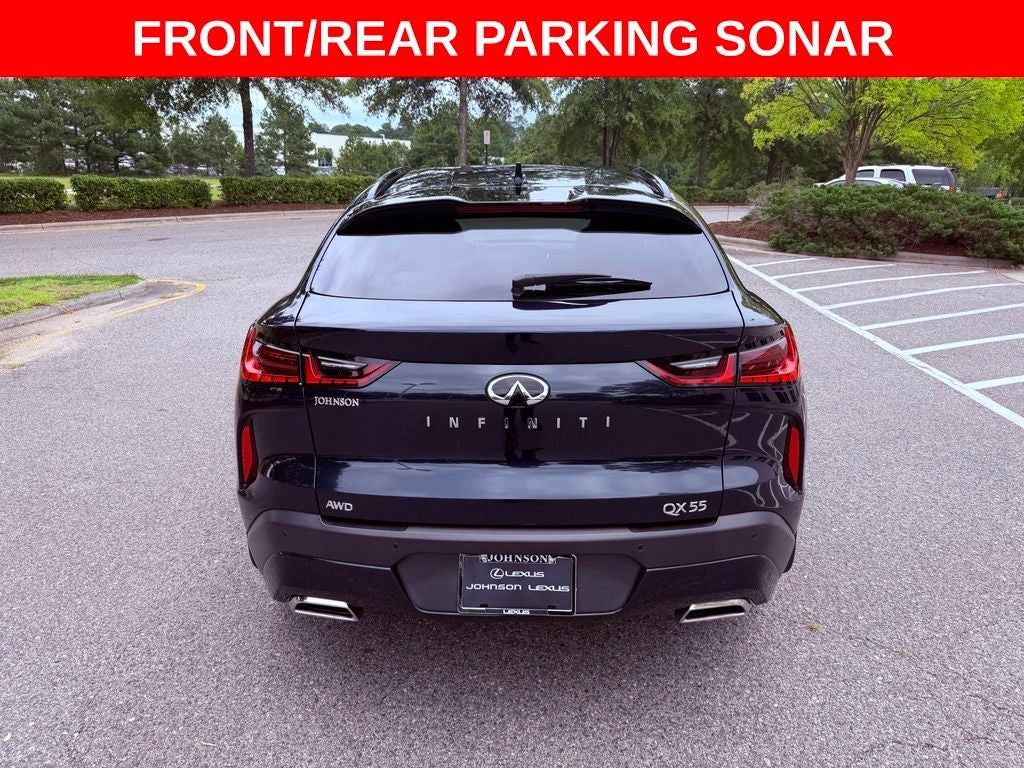 2023 INFINITI QX55 ESSENTIAL BOSE/360 CAM/NAV/PARK AST/4 NEW TIRES